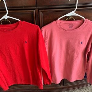 Ralph Lauren Polo Long Sleeve Shirts Boys 18/20